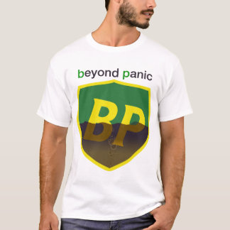 Det okända görar panikslagen den Retro BP skjortan T-shirt
