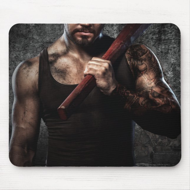 Det okändabesittningkonstverk Mousepad Musmatta (Framsidan)