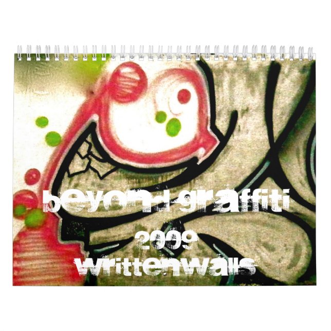Det okändagrafitti 2009 - skriftliga väggar kalender (Omslag)