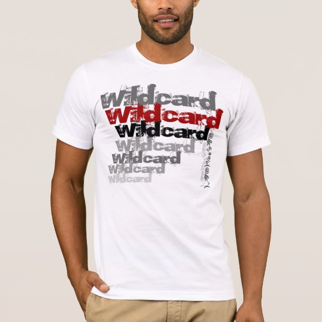 Det okändaWildcard T-shirt (Framsida)