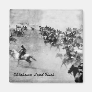 Det Oklahoma landet rusar magneten Magnet