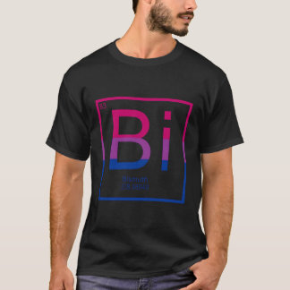 Det ömsesidiga Pridet Flagga Periodic Bord Nerd T Shirt