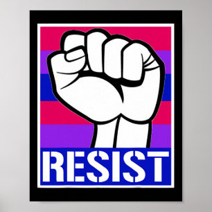 Det ömsesidiga Pridet Resistent Parad Party Lgbtq  Poster