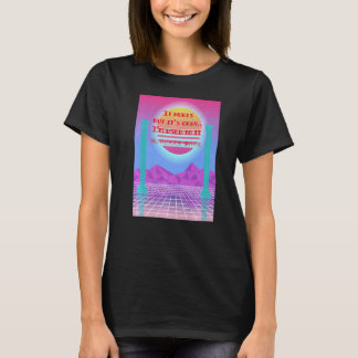 Det Ontr, men det är okej, Aesthetic Vaporwave 90' T Shirt