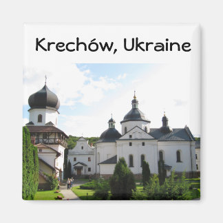 Det ortodoxa klostret i Krechow, Ukraina Magnet