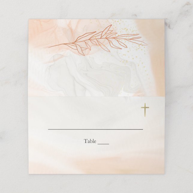 Det ortodoxa kristna Vatten i Light Baptism Ställe Placeringskort (Utvändigt utvikt)