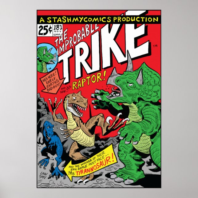 Det osannolika strejket av Jim Lawson Print/Poster Poster (Framsidan)