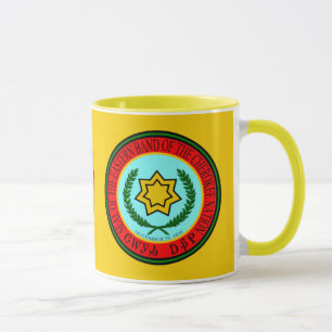 Det östliga musikbandet av det Cherokee försegla Mugg