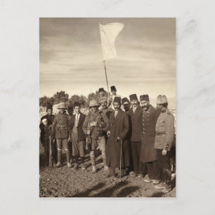 Det ottomanska imperiets överlämnande av Jerusalem Vykort