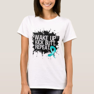 Det Ovarian cancervaket sparkar upp ändarepetitio T Shirt