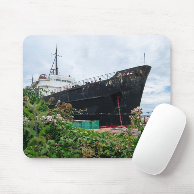 Det övergivna fartyget TSS Duke of Lancaster Musmatta (Med mus)