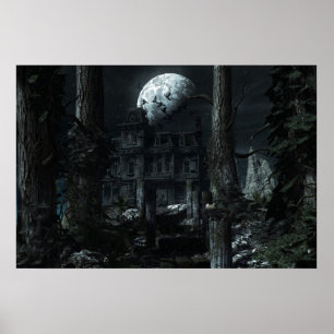 Det övergivna huset poster