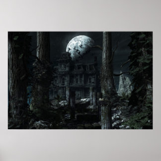 Det övergivna huset poster