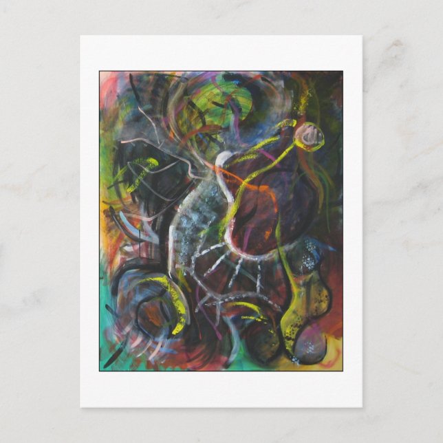 Det övergivna sock-vykortet vykort (Framsida)