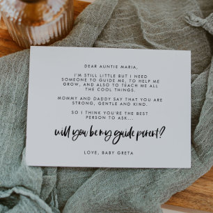 Det överordnade frieri för den moderna eleganten G Inbjudningar