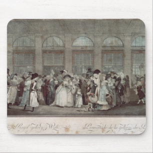 Det Palais Royal gallerit går, 1787 Musmatta