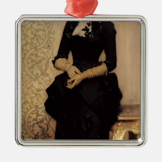 Det Parisian Julgransprydnad Metall (Framsidan)