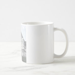 Det Parker huset skissar - den Jersey kusten Kaffemugg