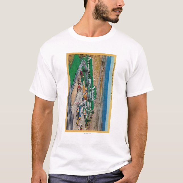 Det Patmars motell och moderna Drev-InState Tee (Framsida)