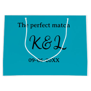 det perfekta matchande parets namn bokstavsdatum b