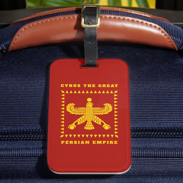 Det persiska imperiet Cyrus, den Underbara Achemen Bagagebricka (Framsida Insitu 2)