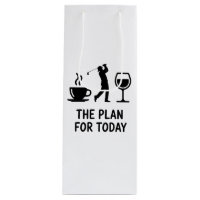Det Planerar För Idag Roligt Golf Vin Kaffe Golfar