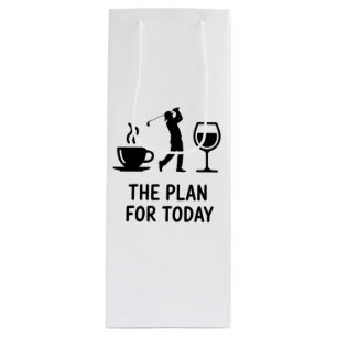 Det Planerar För Idag Roligt Golf Vin Kaffe Golfar