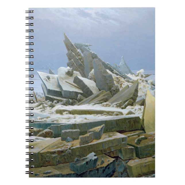 Det polara havet, 1824 anteckningsbok (Framsidan)