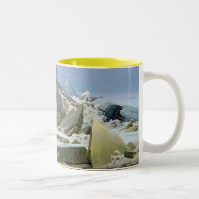 Det polara havet, 1824 Två-Tonad mugg (Höger)