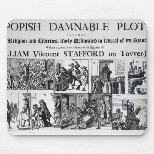 Det Popish Damnable Musmatta (Framsidan)