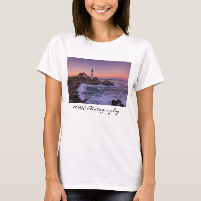 Det Portland huvudet tänder, Posta-Orkanen T-shirt (Framsida)