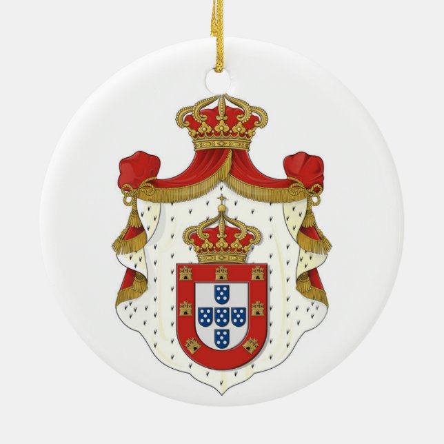 Det portugisiska Royalet Jackar Arm Ornament (Baksidan)