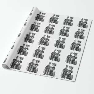 Det Posada skelett kopplar ihop Presentpapper