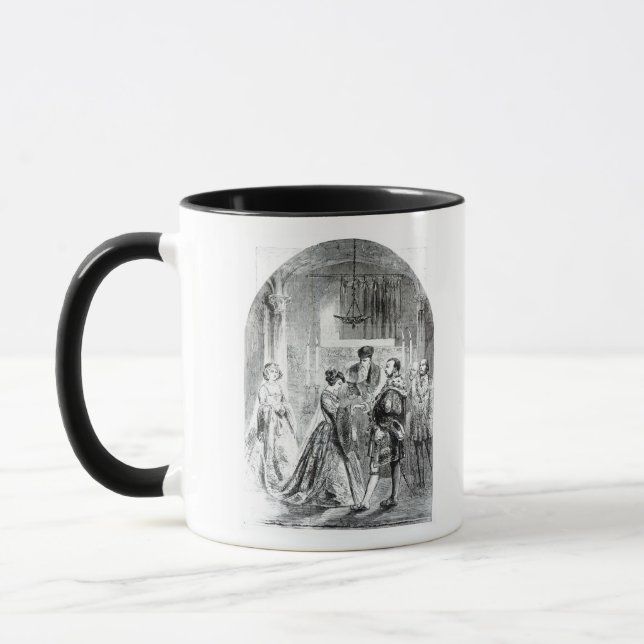 Det privata giftermål av Anne Boleyn Mugg (Vänster)