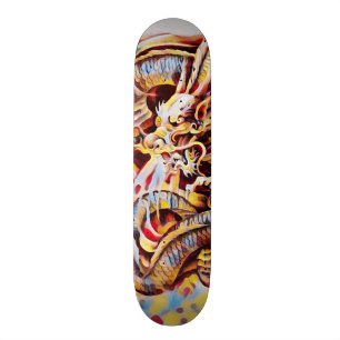 Det Pro stads- inslag för Yakuza drakegrafitti Old School Skateboard Bräda 21,6 Cm