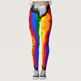 Det progressiva Pridet Kärlek är Kärlek Leggings
