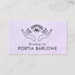 Det psykologiska mediet Öga och Händer Visitkort