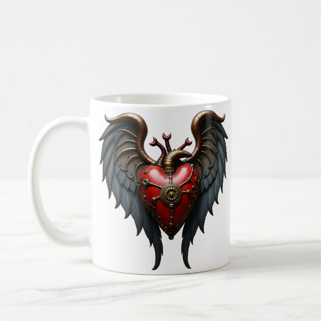Det pulserande hjärtat av mekanik, kaffemugg (Vänster)