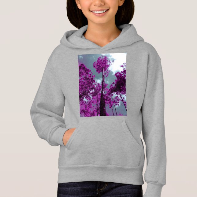 Det purpurfärgade trädet  t shirt (Framsida)