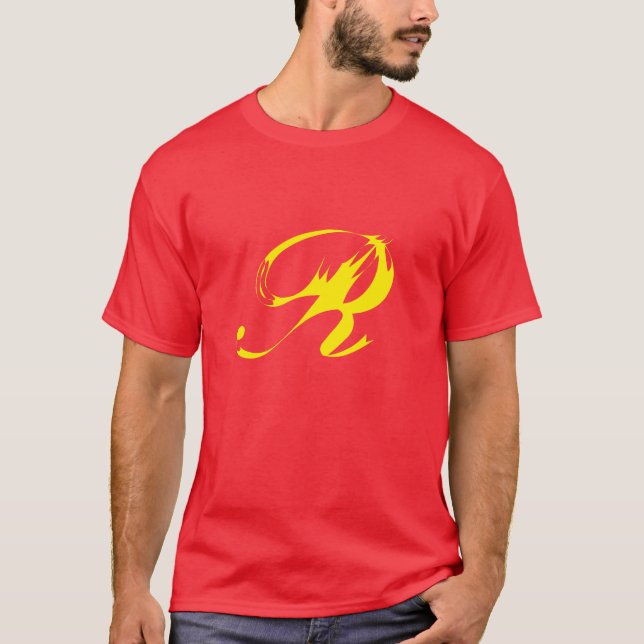 "Det r-" ord T-shirt (Framsida)