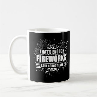Det räcker med att Fireworks sa att ingen någonsin Kaffemugg