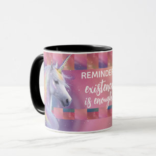 Det räcker med att påminna om Rainbow Unicorn Mugg