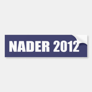 Det RALPH NADER valet utrustar Bildekal
