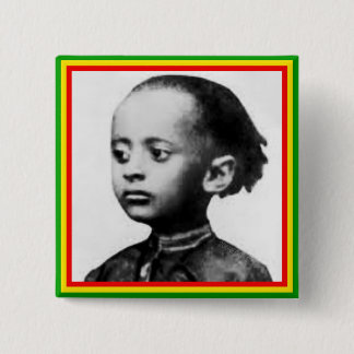 Det Rastafari Lij emblem Pinback knäppas Knapp
