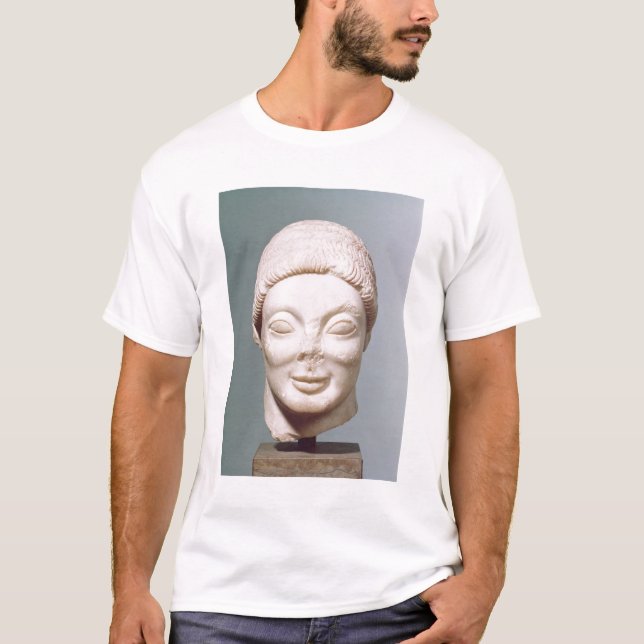 "Det Rayet huvudet", loft, från Dipylon, c.530 BC Tee (Framsida)