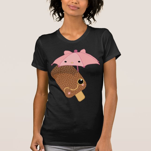 det regnar chokladglass t shirt (Framsida)