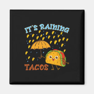 Det Regnar Tacos Cinco De Mayo Rolig Mexikansk Poj Magnet