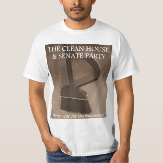 Det rena hus- & senatpartyet t shirt