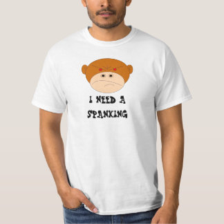 Det rena logotypHUVUDET, BEHÖVER JAG en SPANKING Tee Shirt