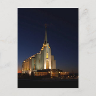 Det Rexburg LDS tempelet Vykort